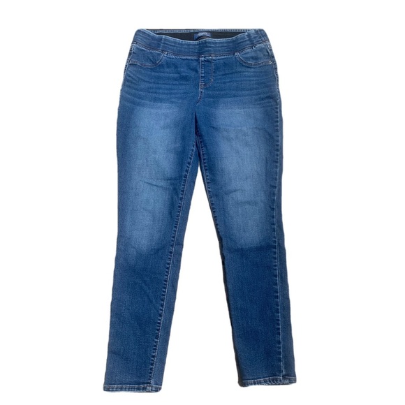 💙 Old Navy Mid-Rise Pull-On Jeggings / Skinny Jeans - Size 14 Regular - Picture 1 of 6